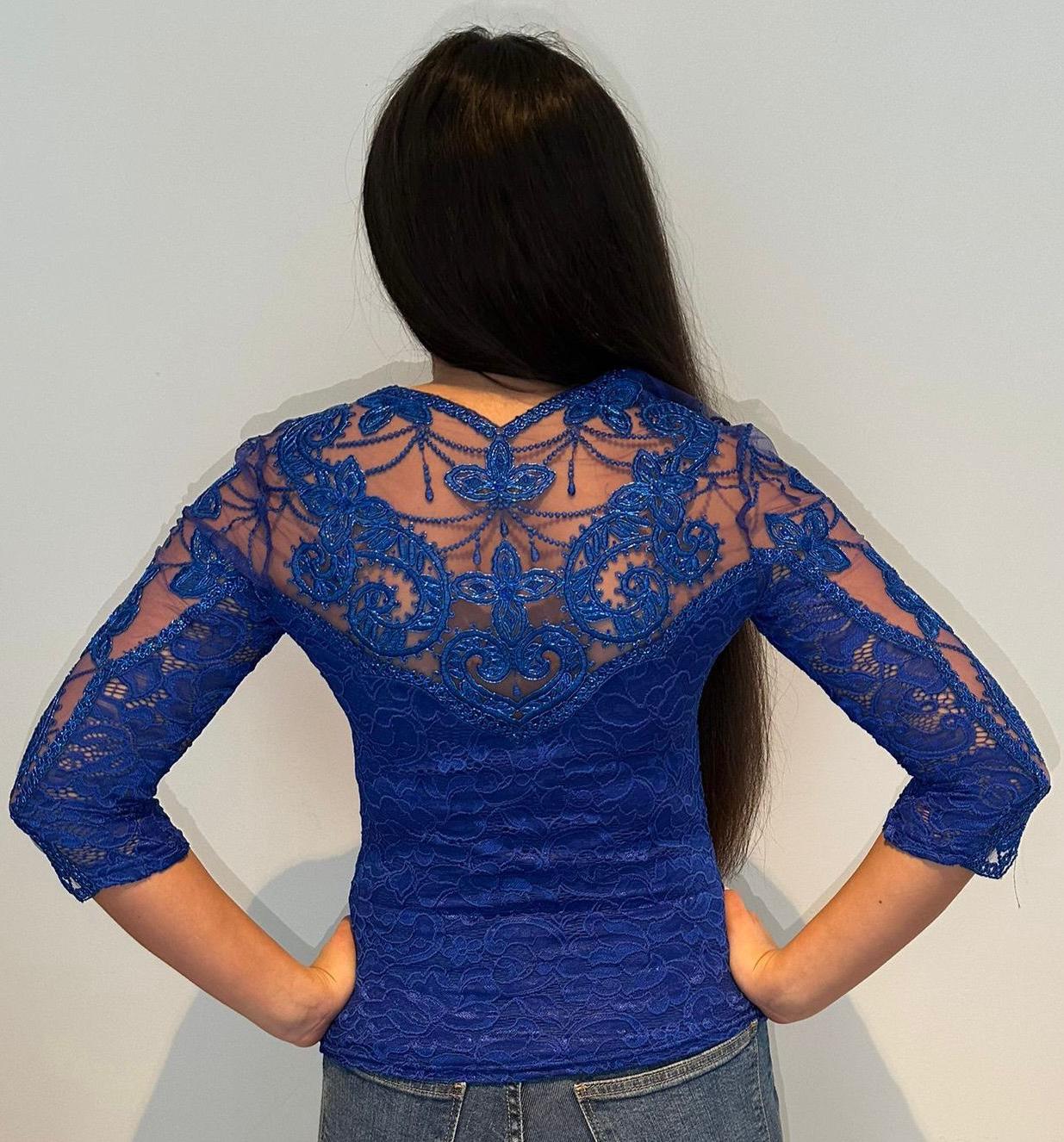 Body Bleu Roi Y005 Collection 2026 Livraison Offerte – Image 3